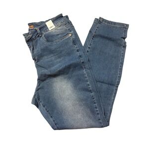 Judy Blue Women's 82449 Blue Denim Mid Rise Ankle Jeans NWT Size 13/31